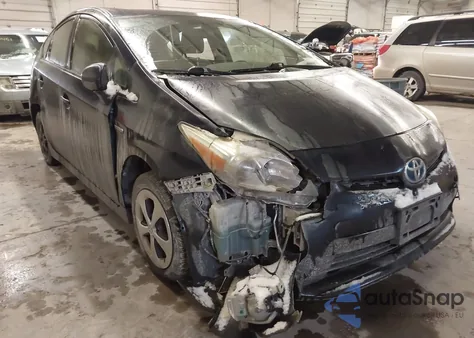 2012 Toyota Prius Two from USA, damaged, VIN JTDKN3DU8C1509471